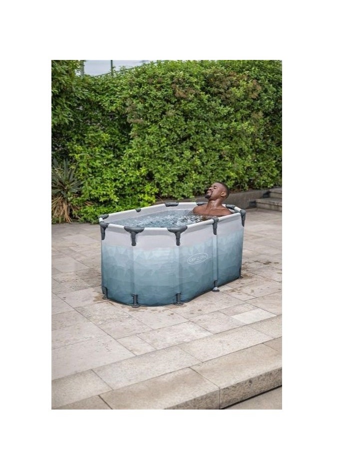 بست واي Bestway Cooling Pool for Hardening, 150cm * 65cm * 90cm Tub for 2 People with Filter Pump - No:6002N  - Image 2