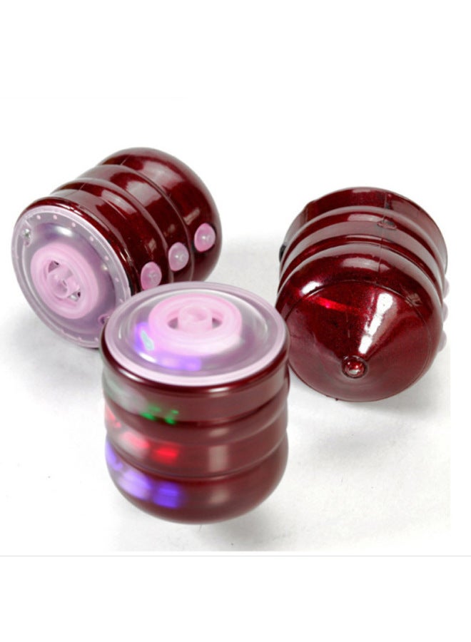 Children's Luminous Gyro Toy Batch Flash Magic Rotating Colorful Light Music Night Market Stall Stall Wholesale-Color:Luminous Lotus Gyro Mixed Hair (800 PCs/Box)-Specifications:TL  - Image 4