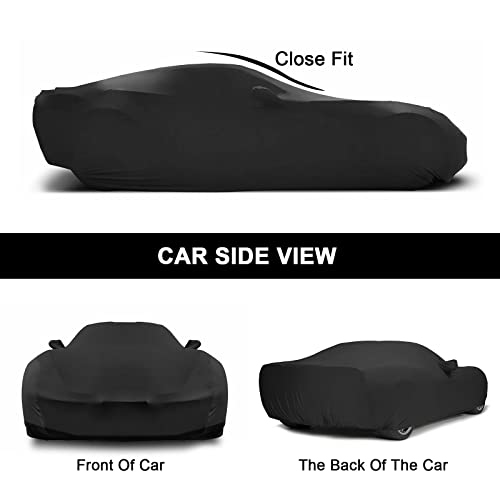 SPORTULI Indoor Car Cover Replace for 1998-2025 Porsche 911 (991/992/996/997 Series), Luxurious Soft Stretch Satin Custom-fit Indoor Car Cover for Dust-Proof, Underground Garage, Car Show (911) - Image 4