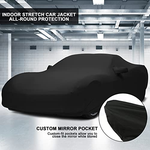 SPORTULI Indoor Car Cover Replace for 1998-2025 Porsche 911 (991/992/996/997 Series), Luxurious Soft Stretch Satin Custom-fit Indoor Car Cover for Dust-Proof, Underground Garage, Car Show (911) - Image 5