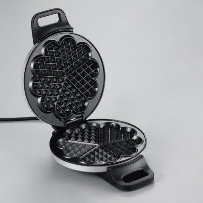 SEVERIN Electric Waffle Maker – 900W, Stainless Steel, Non-Stick Coating, Adjustable Thermostat, Model WA 2101, Compact Design with Cord Storage - Image 2