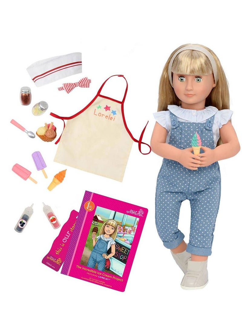 Our Generation Lorelei - 18-inch dairy farmer doll  - Image 1