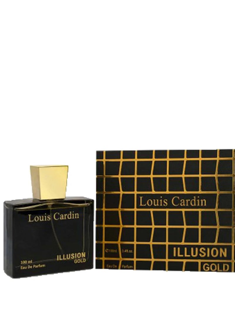 Louis Cardin Illusion Gold edp 100 ml  - Image 1