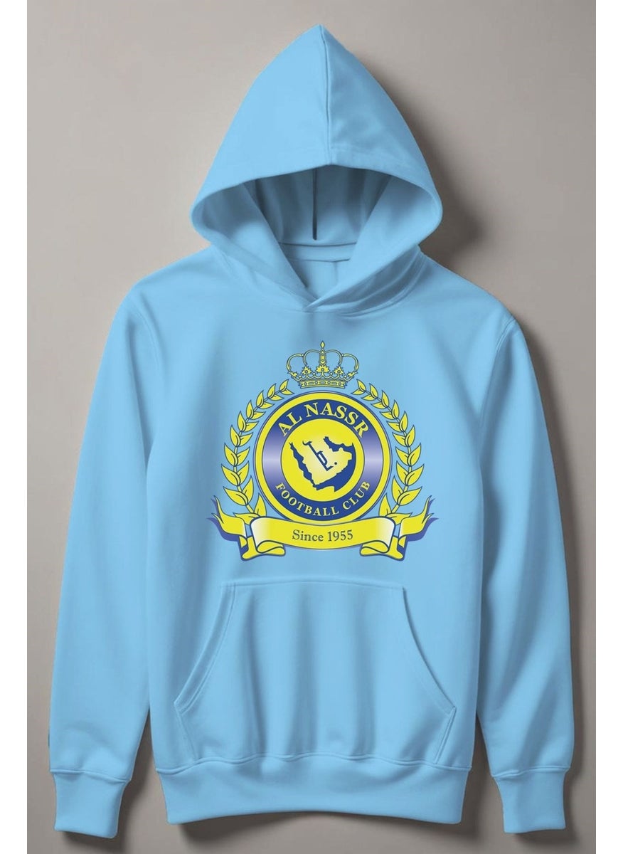 Myada - Al Nassr Football Fc 1955 Crest Printed Kids Sweatshirt 23284 - Image 1