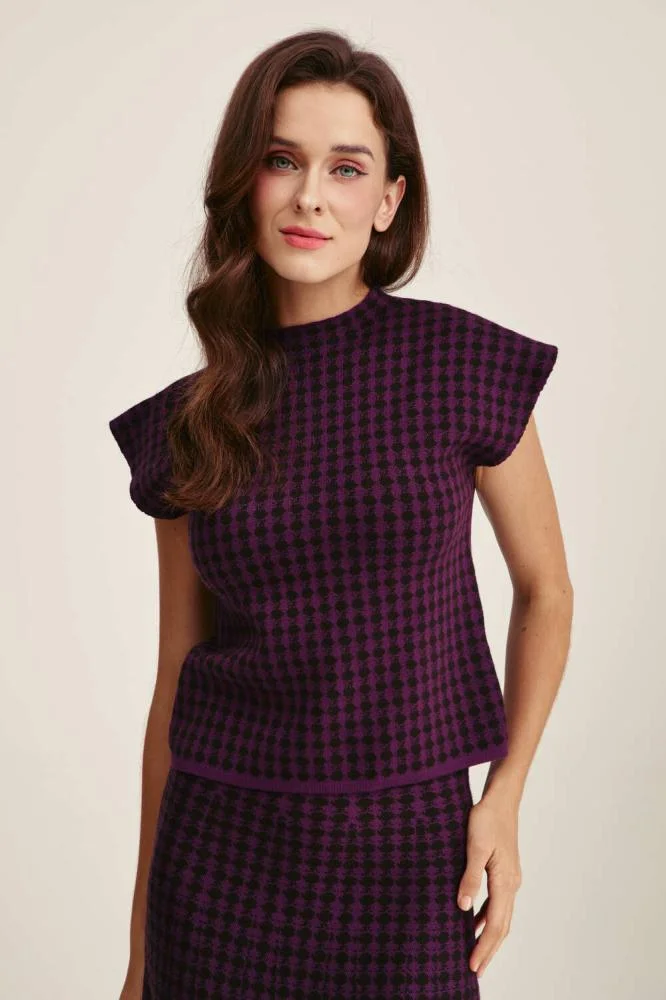 Tenda Geometric Pattern Blouse Multicolor