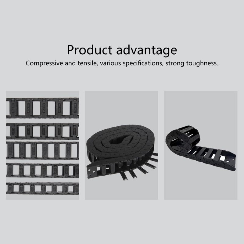 Nylon Cable Drag Chain 10X11MM Flexible Easy Installation For Industrial Production - Image 4