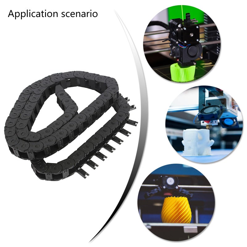 Nylon Cable Drag Chain 10X11MM Flexible Easy Installation For Industrial Production - Image 3