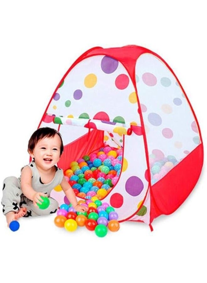 Magic ball house Folding Tent Ocean Ball Pool Game House Indoor and Outdoor Toys for Children with 100pcs ball - Image 1