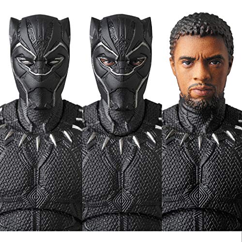Medicom MAFEX Mafekkusu No.091 Black Panther Height Approx 160mm Painted Action Figure - Image 5