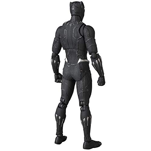 Medicom MAFEX Mafekkusu No.091 Black Panther Height Approx 160mm Painted Action Figure - Image 4