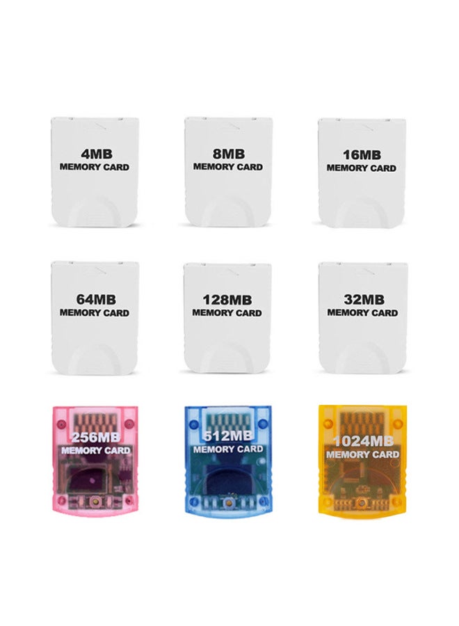 WII Memory Card NGC Memory Card GameCube GC Game Memory Card NGC Memory Card Storage Card-Capacity:64MB -- White (color Card Blister Packaging)  - Image 2