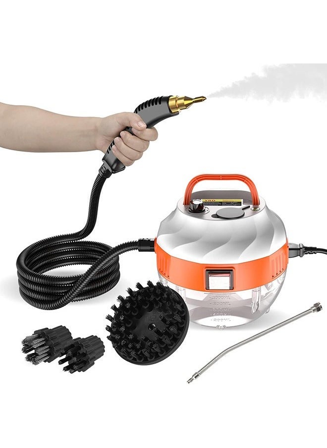 Joshberg Steam Cleaner, 3800W High Temperature Pressurized Steam Cleaner with 3 Brush Heads, Handheld Portable Steam Cleaners for Kitchen, Bathroom, Carpet, Car and Tile  - Image 1