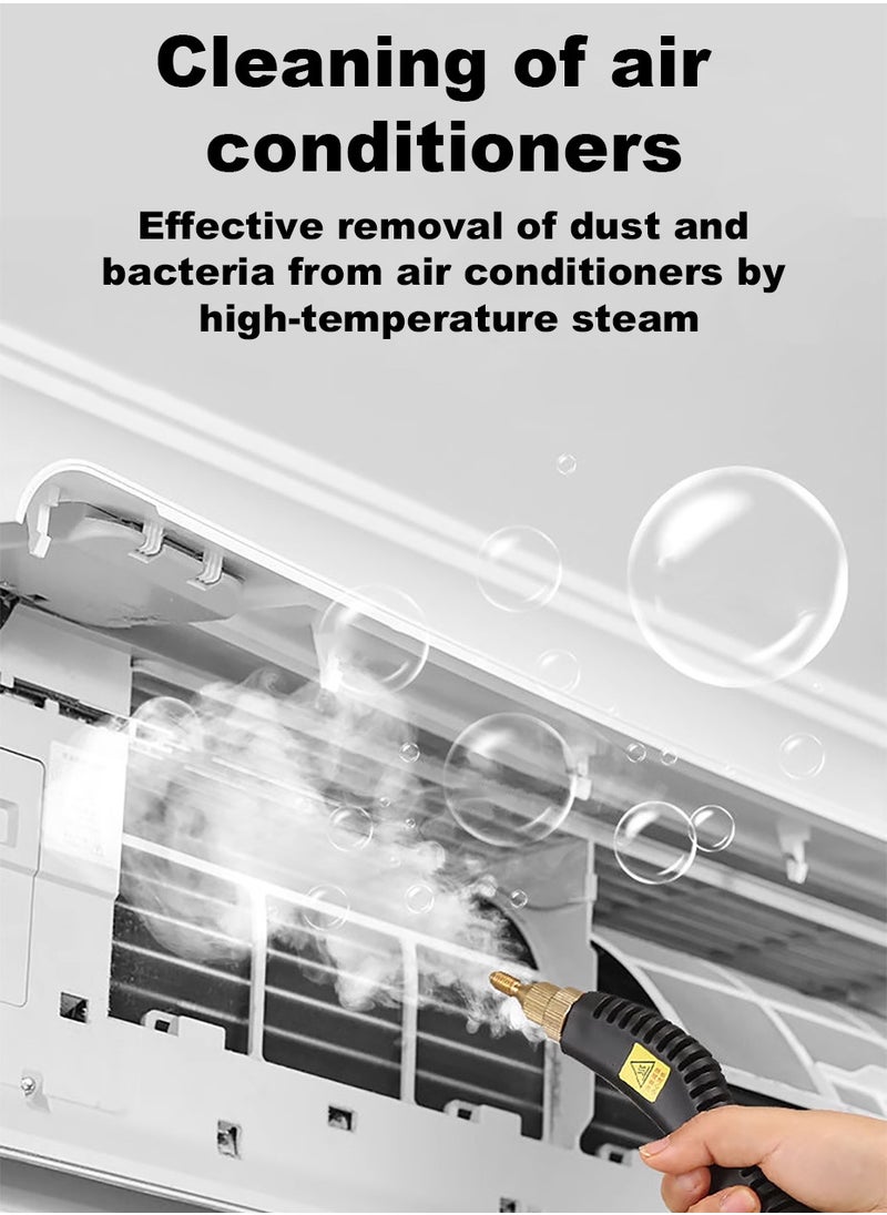 Joshberg Steam Cleaner, 3800W High Temperature Pressurized Steam Cleaner with 3 Brush Heads, Handheld Portable Steam Cleaners for Kitchen, Bathroom, Carpet, Car and Tile  - Image 3