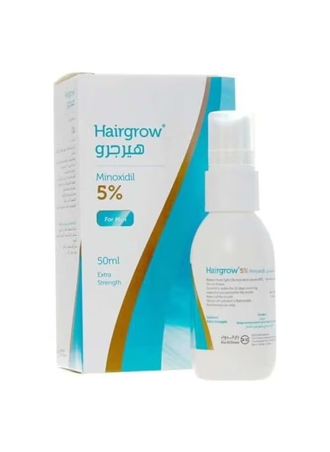 Dar Al Dawa Hairgrow 5% Minoxidil Dar Al Dawa 50ml 