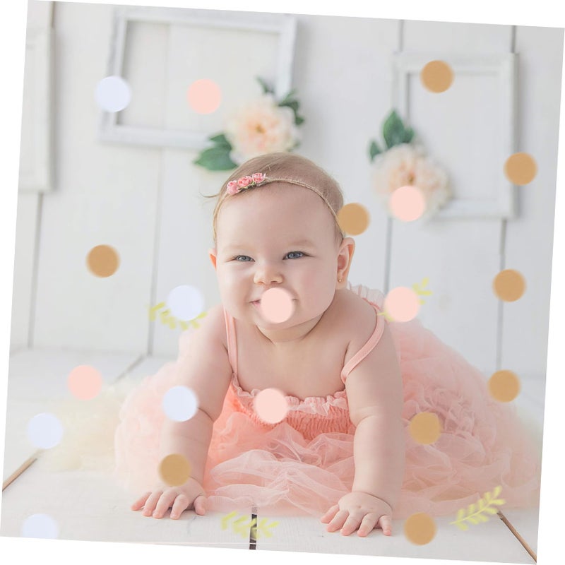 Gold Confetti Scatter for Birthday Wedding Anniversary Party Decoration Easy to Use and Store - Image 5