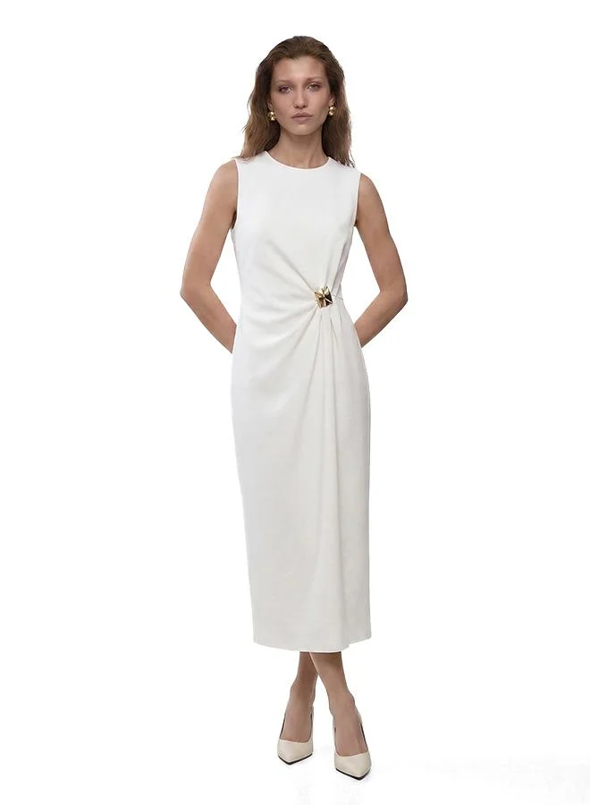 Maxi Crepe Dress