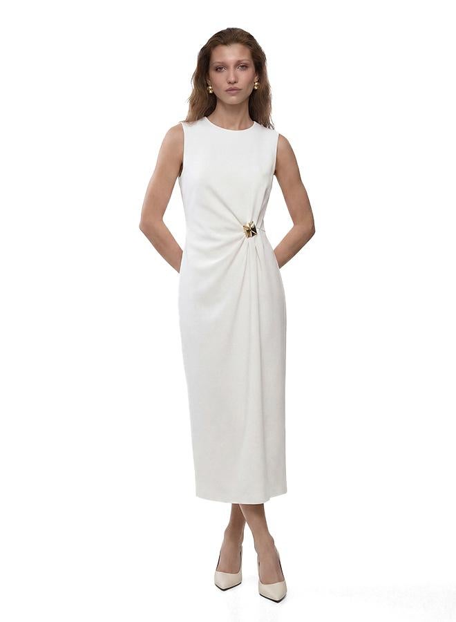 KOTON Maxi Crepe Dress - Image 1