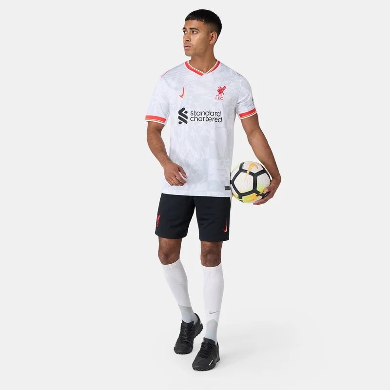 Nike White Men's Liverpool 24/25 Third Replica Football Jersey for Men | Best Price UAE