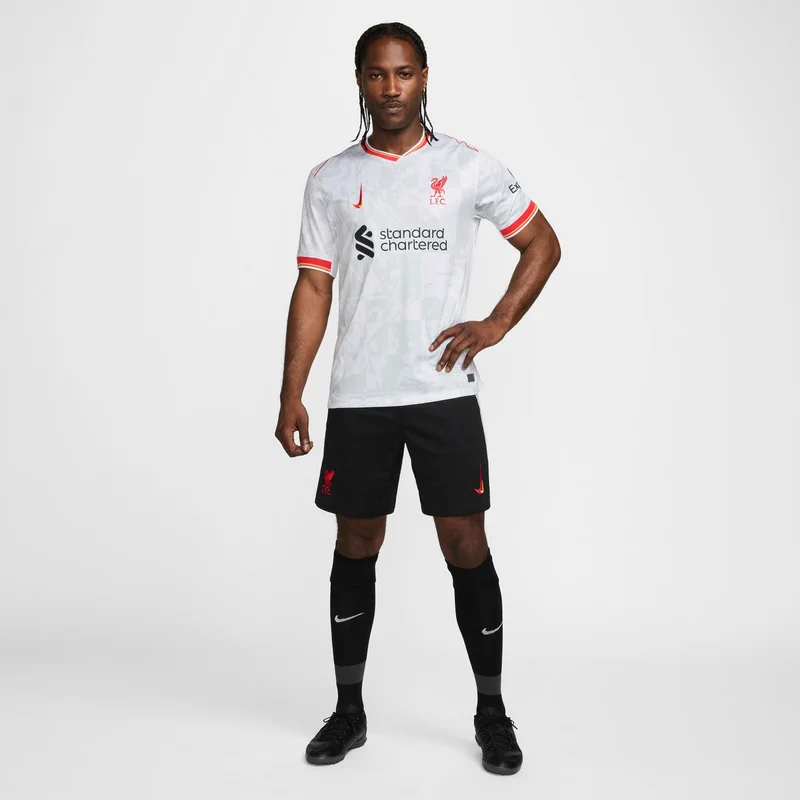 Nike White Men's Liverpool 24/25 Third Replica Football Jersey for Men | Best Price UAE