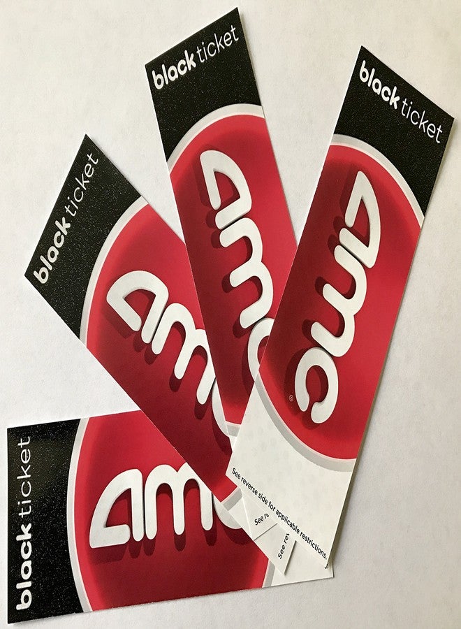 AMC 4 AMC Theatre Black Movie Tickets (Save $10+) - Image 1