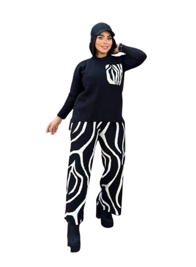 Women's tracksuit veiled women - black  - Image 2