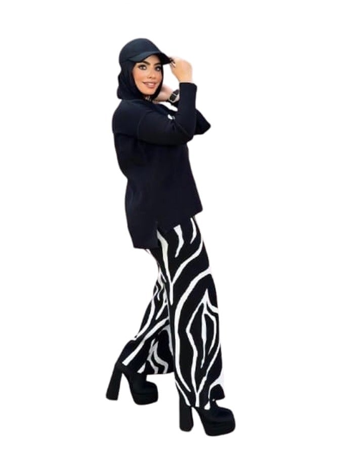 Women's tracksuit veiled women - black  - Image 4
