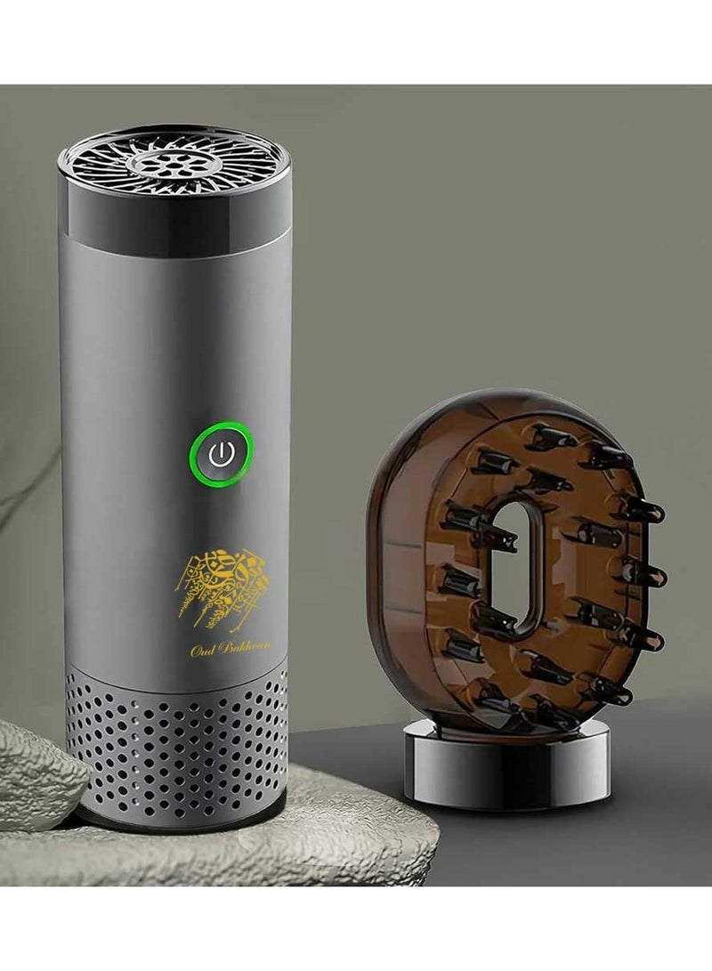 Bakhoor BoSidin New USB Rechargeable Comb Electric Bakhoor Luxury Incense Burner - Image 5