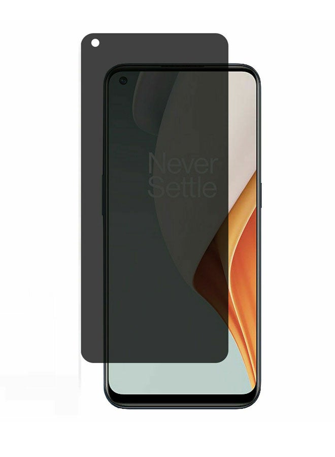 EYE CATCH 5D Anti-Spy Privacy Tempered Glass Screen Protector For OnePlus N100 Black - Image 1