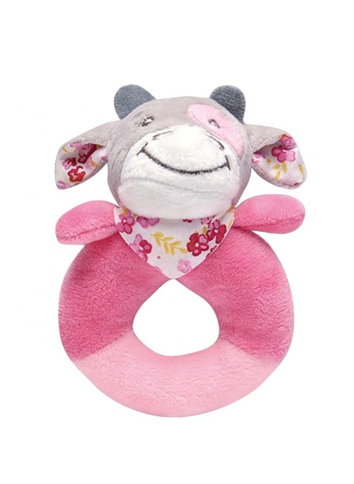 Newborn Plush Handbell Rattle Donkey Baby Soft Toy Toys for Children - Image 1