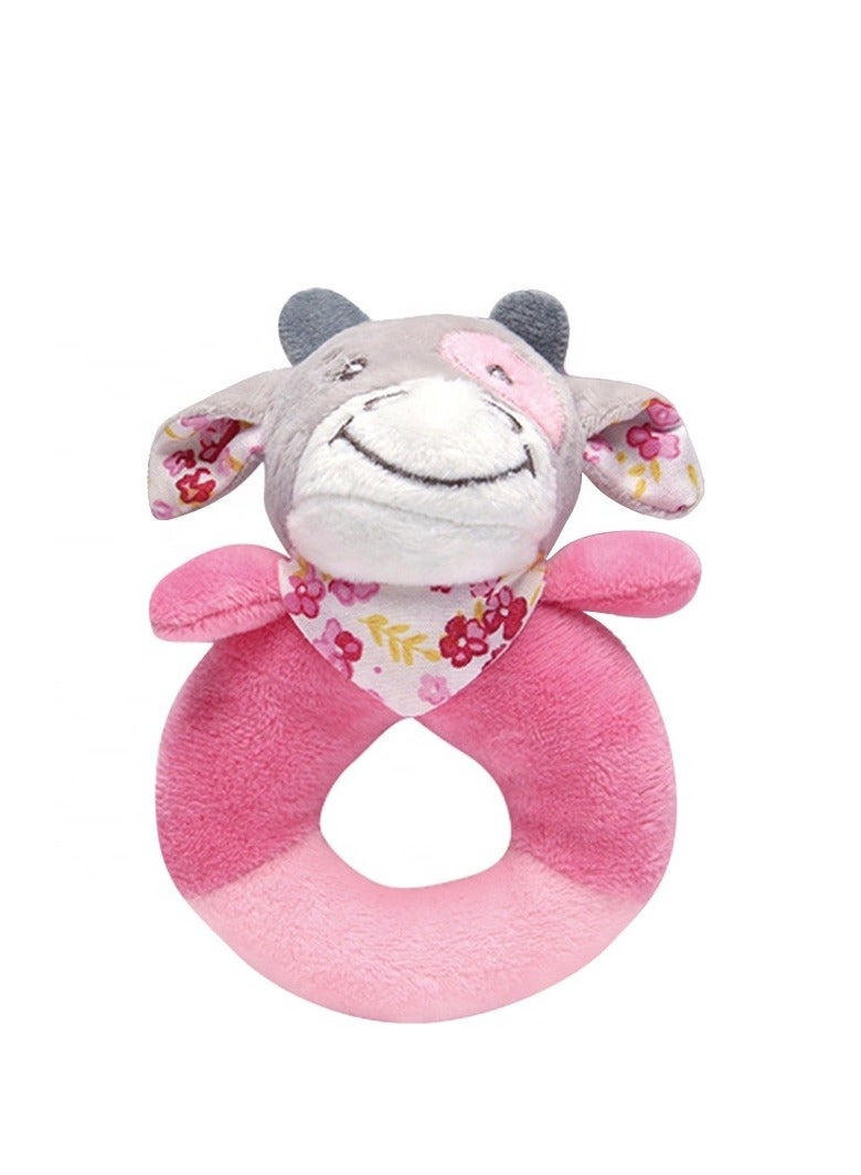 Newborn Plush Handbell Rattle Donkey Baby Soft Toy Toys for Children - Image 3