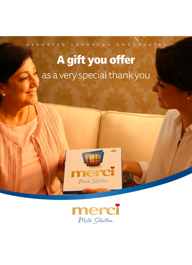 Merci Finest Selection Milk Chocolate Gift Box - Image 4