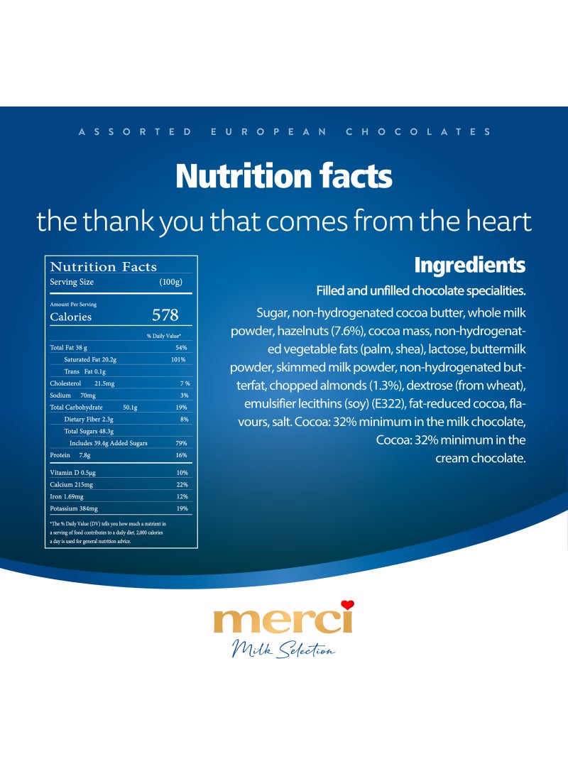 Merci Finest Selection Milk Chocolate Gift Box - Image 2