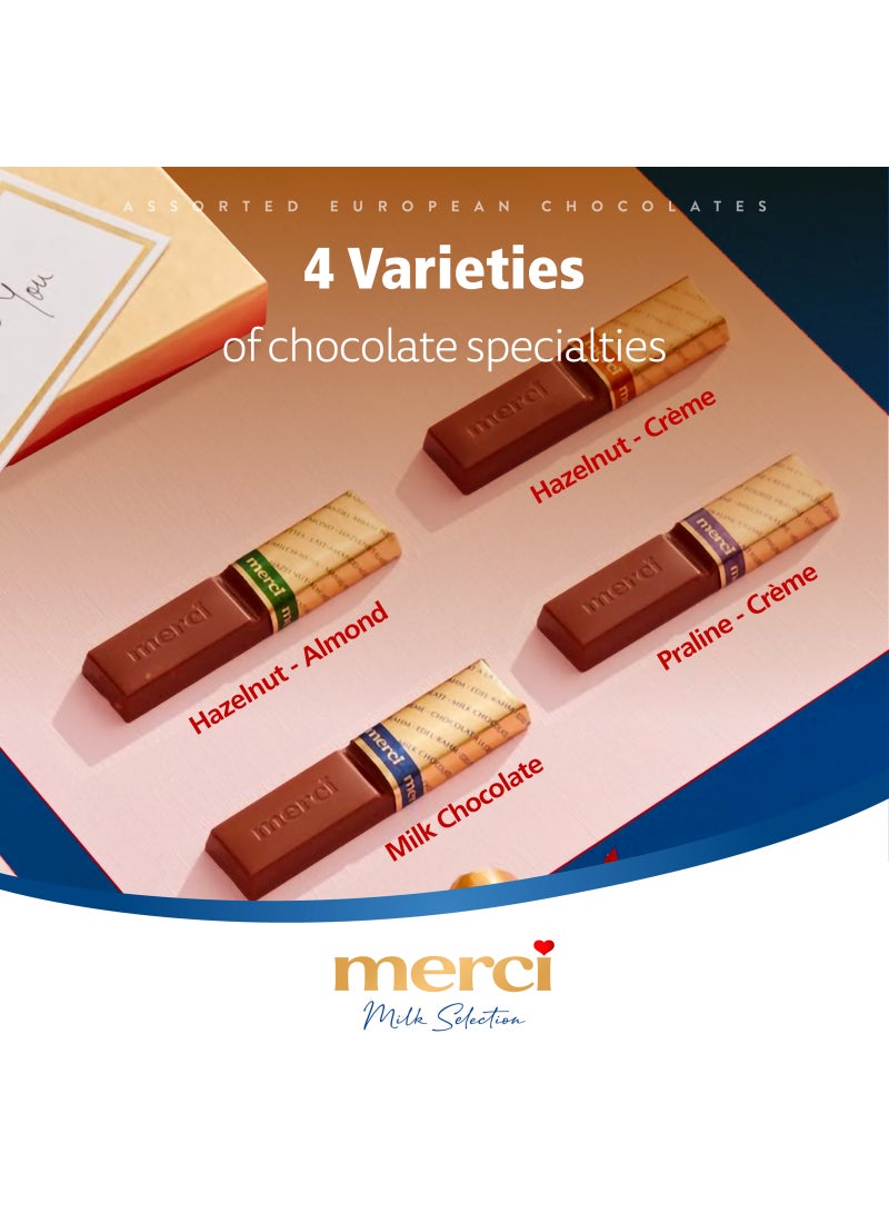 Merci Finest Selection Milk Chocolate Gift Box - Image 5