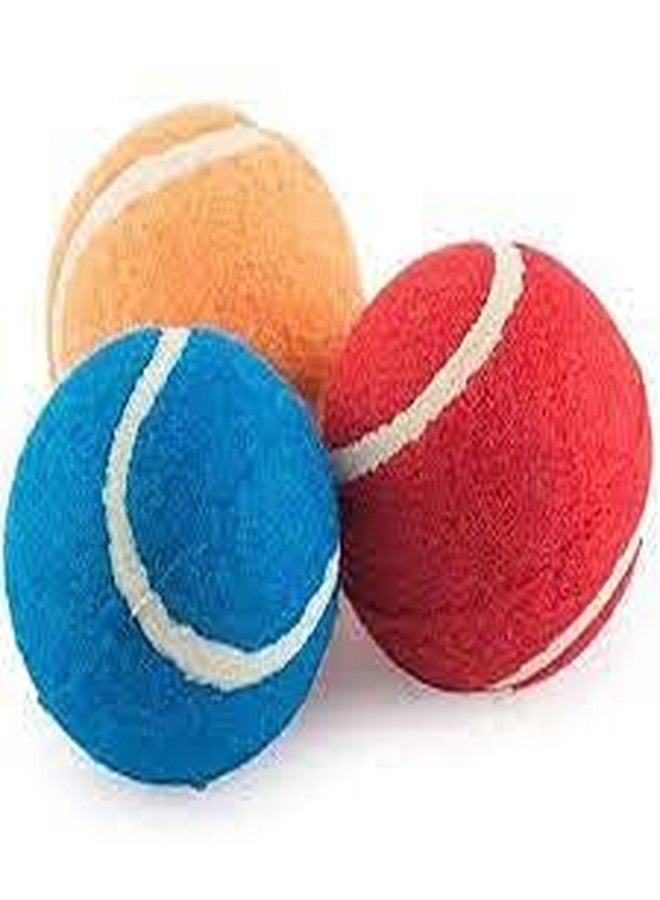 فولي كرة تنس كاملة للأطفال والكبار (مجموعة من 3 كرات، متعددة الألوان) - Image 4