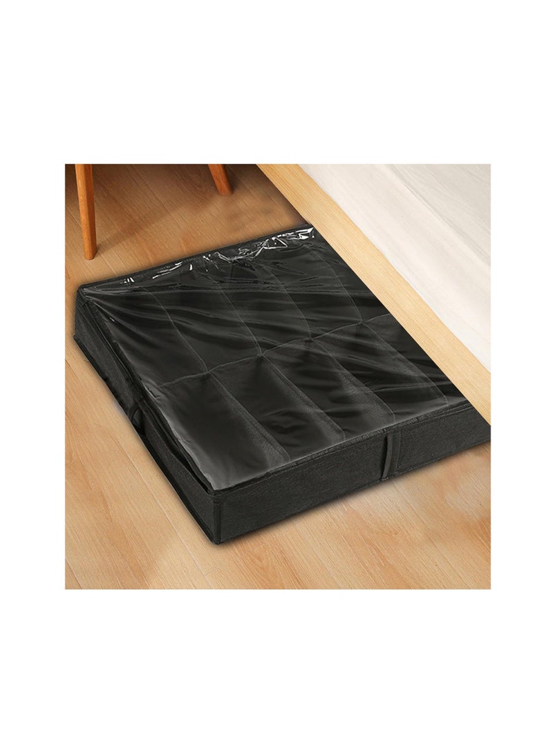 Under Bed Shoe Storage Organizer | Foldable Shoe Storage Boxes | Shoes Under Bed Organizer Box | Shoe Storage Bag with 12 - Image 2