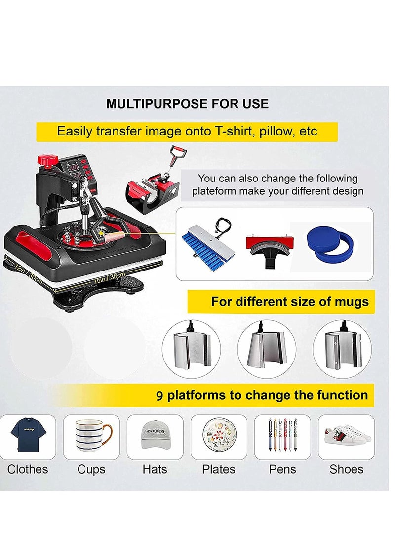 Impresomatic 9 in 1 Heat Press Machine - pzsku/Z97EBADC7C0F6FB97B8E7Z/45/_/1677330654/f4c55af7-5e33-488c-afac-0f148a55a893