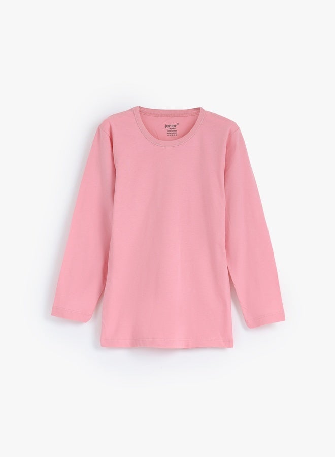 جونيور فانلة قطن بناتي - Image 1