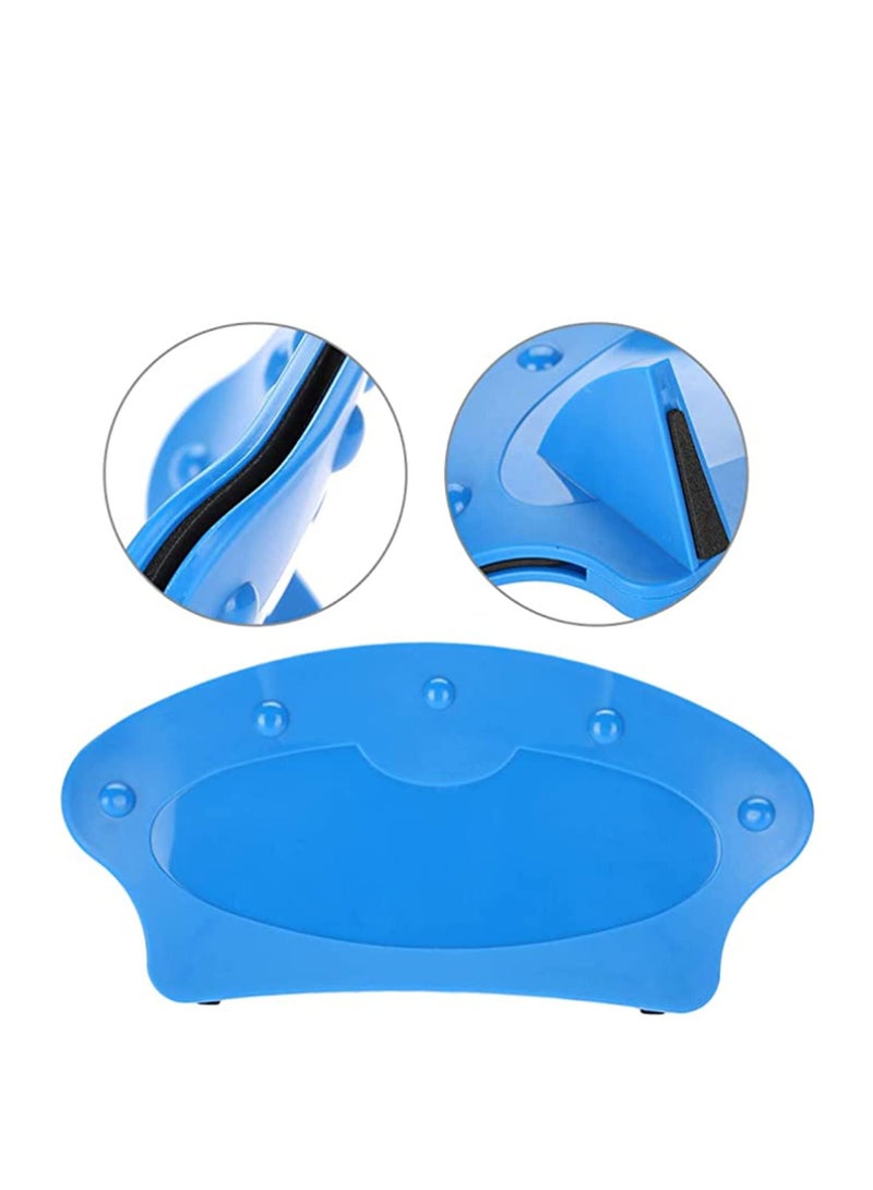 SYOSI Card Holders, Plastic Hands Free Cards Holders for Kids and Seniors, Curved Design Arc Card Holders fit for Most Card, Standing Plastic Card Holder Best for Game Night Playing - Image 4