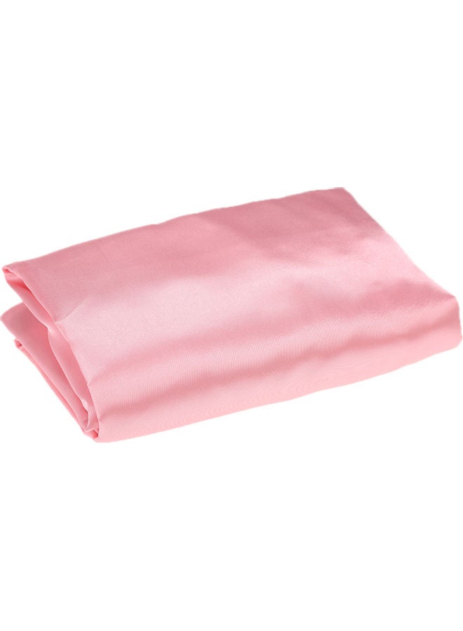 NIBEMINENT Well-made Soft Silk Fitted Sheet Cover Polyester Pink 37.00 x 3.00 28.00cm - Image 3
