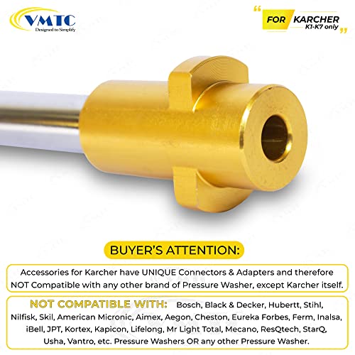 VMTC Bend Lance & Variable Nozzle Compatible with Karchre Pressure Washer K1-K7 High-Pressure Car Washer Accessory - Image 4