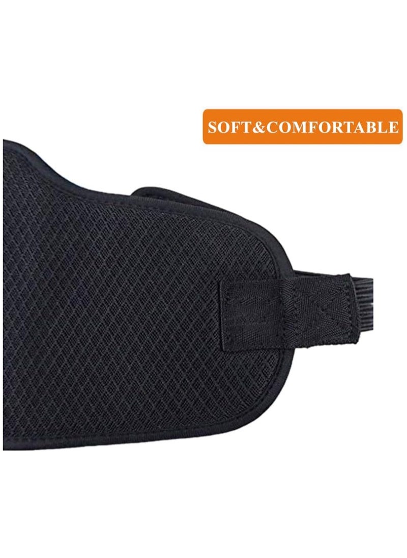 Ru syanl Adjustable Neck Traction for Neck Pain Neck Stretcher Strap for Pinched Nerves Neck Stretcher with Release Buckle Neck Decompression Device with Ear Hole for Indoors or Outdoors  - Image 2