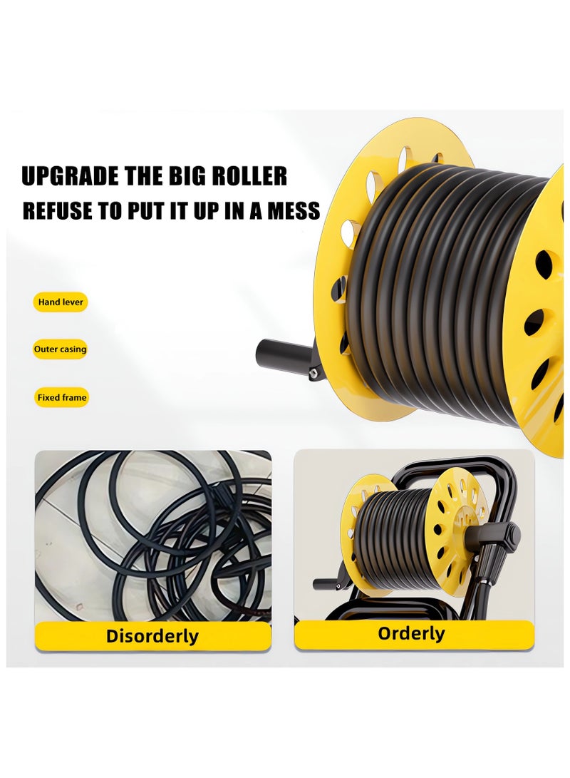 ALongDeng Electric Pressure Washer 2000W Pressure Washers with Hose Reel Foam Cannon 10M Hose Car Wash Machine and Nozzles High Pressure Washer for Car Driveway Patio - Image 4