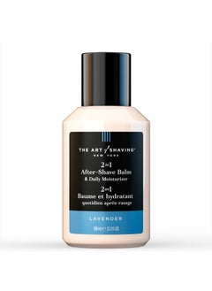 THE ART of SHAVING After-Shave Balm for Men - Face Moisturizer, Clinically Tested for Sensitive Skin, Lavender, 3.3 Fl Oz (Pack of 1)  - Image 1