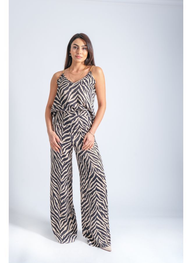 LONDONELLA Pants With Zebra Design - Brown Zebra - 100147 - Image 2