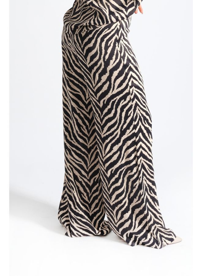 LONDONELLA Pants With Zebra Design - Brown Zebra - 100147 - Image 3