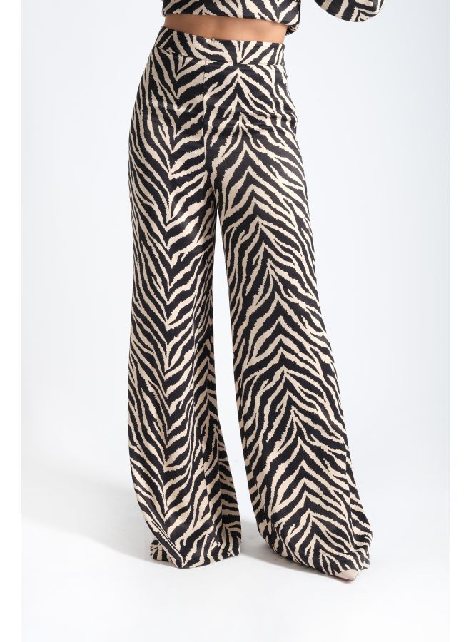 LONDONELLA Pants With Zebra Design - Brown Zebra - 100147 - Image 4