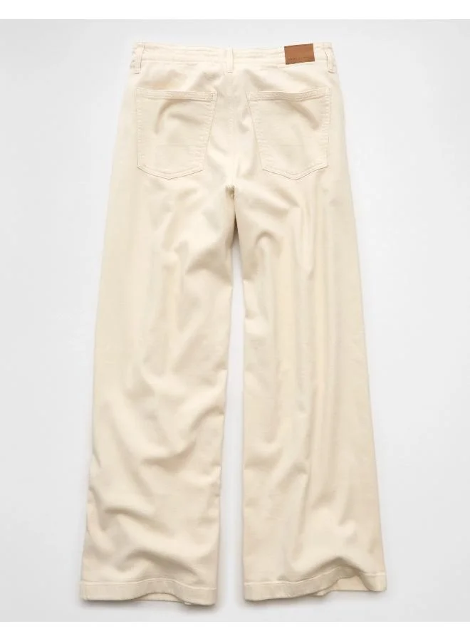 امريكان ايجل AE Dreamy Drape Stretch Low-Rise Ultra Wide-Leg Pant