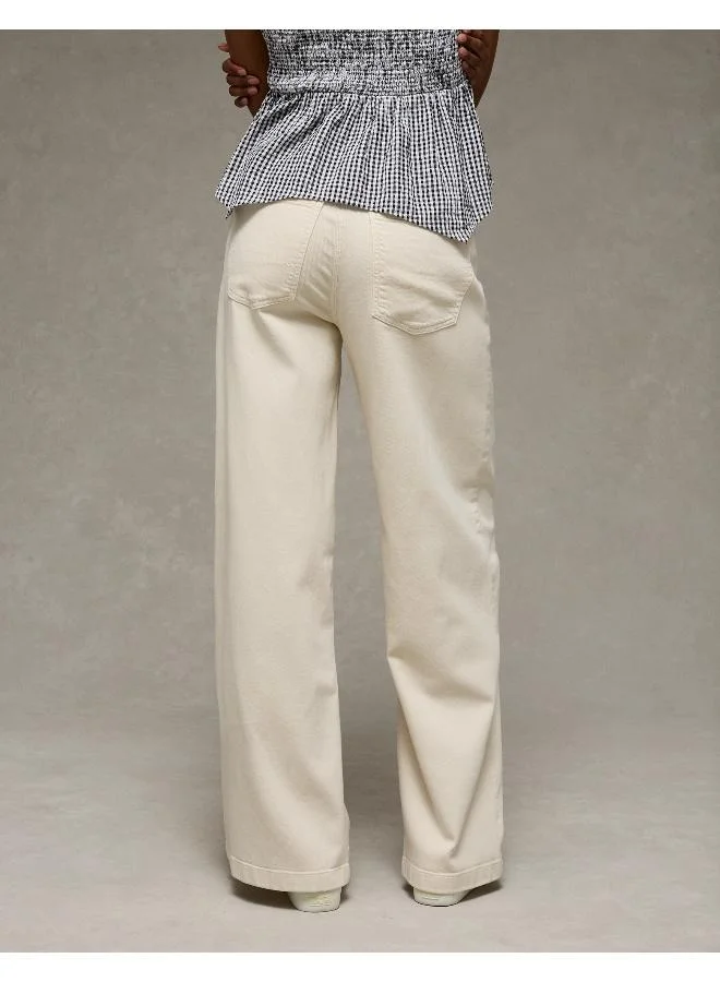 American Eagle AE Dreamy Drape Stretch Low-Rise Ultra Wide-Leg Pant