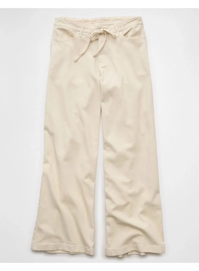 American Eagle AE Dreamy Drape Stretch Low-Rise Ultra Wide-Leg Pant