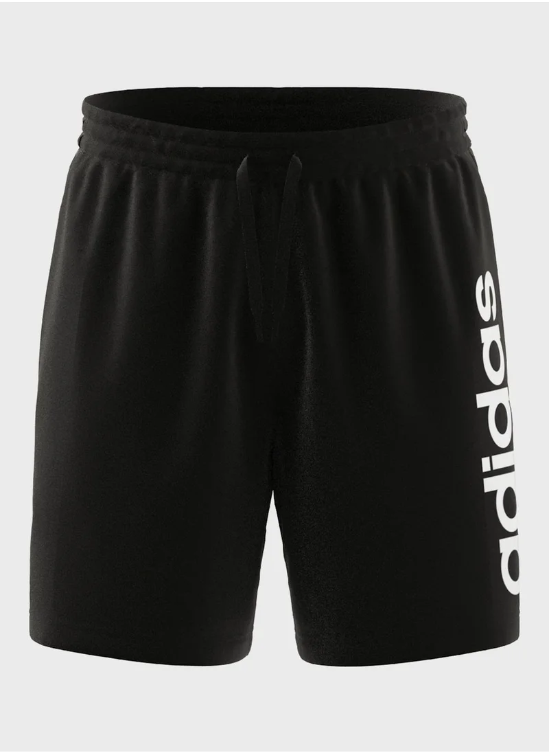 اديداس AEROREADY Essentials Chelsea Linear Logo Shorts